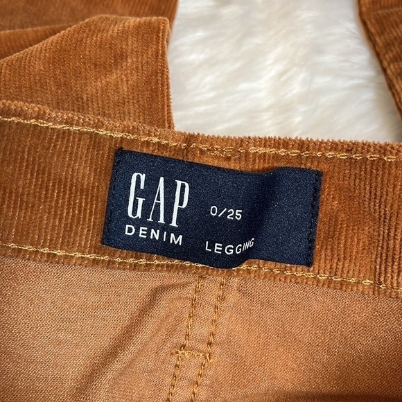 GAP Brown Corduroy Legging Skinny Pant - Picture 9 of 11